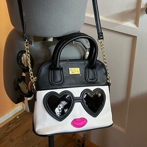 Betsey Johnson Face Purse